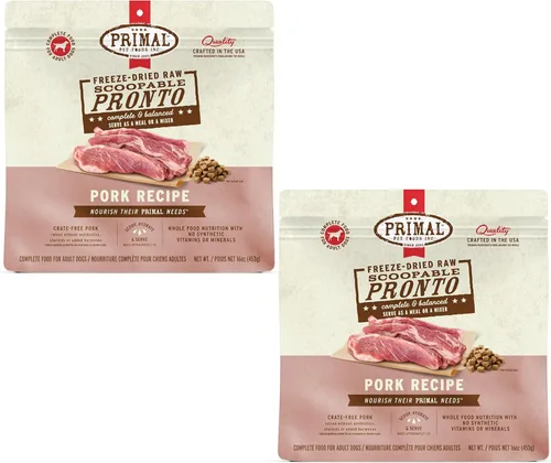 Miniatura 26 de Primal - Alimento liofilizado para perros, Pronto Mini Nuggets, cordero; tomar y servir, comida completa y equilibrada; también se puede utilizar