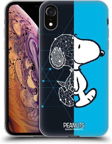 Miniatura 297 de Head Case Designs Funda de gel con licencia oficial de Peanuts Snoopy & Woodstock Halfs and Laughs [protección de grado militar] compatible