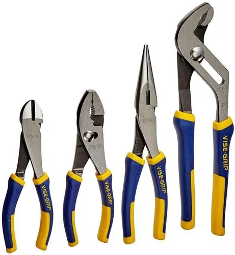 Miniatura 2 de IRWIN VISE-GRIP - Juego de alicates (4 piezas, 2078707), color azul