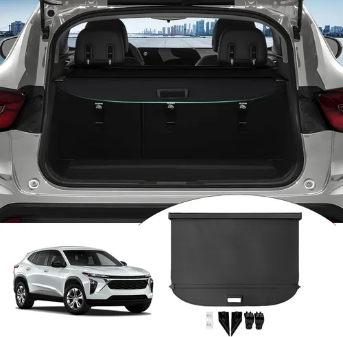 Miniatura 18 de Powerty Cubierta de carga retráctil para Jeep Cherokee 2019-2023 (no para Grand Cherokee), cubierta de lona con textura para maletero, pantalla