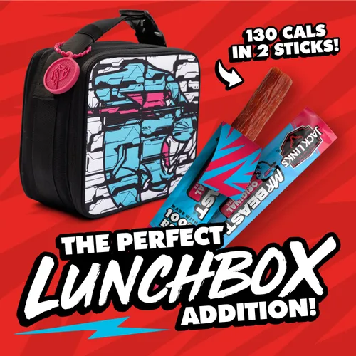 Miniatura 6 de Jack Link's x MrBeast - Mini palitos de carne seca de res originales – Snacks de proteína envueltos individualmente – 0.25 oz de proteína por