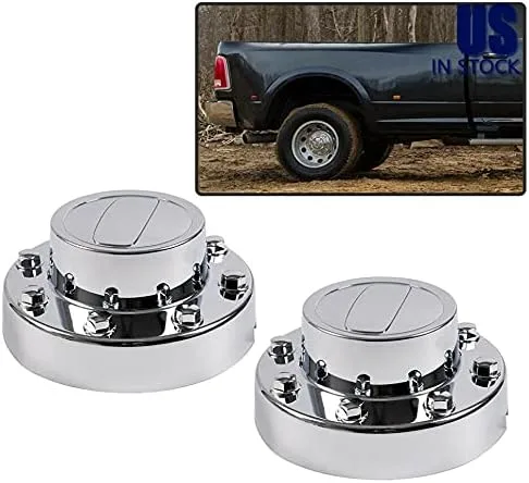Miniatura 5 de Juego de 2 tapas centrales de aleación Alcoa para Dodge Dodge 2011-2016 Ram 3500 1 tonelada