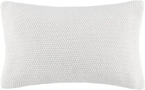 Miniatura 14 de Ink+Ivy Bree - Funda de almohada de punto de textura suave, funda decorativa europea, diseño de estilo de vida de cabaña para sofá, cama, sala