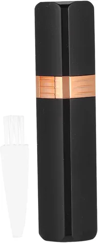 Miniatura 9 de Máquina de depilación, compacta y bonita, forma de lápiz labial, mini removedor eléctrico de vello facial y corporal para mujeres (negro)