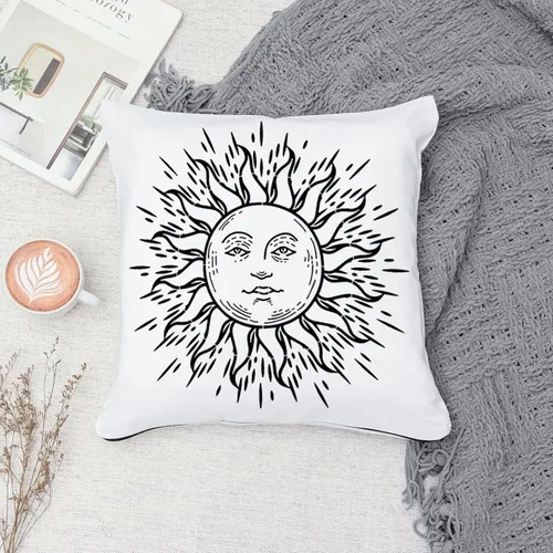 Miniatura 3 de 9 plantillas grandes de mandala de sol y luna, plantillas de pintura para manualidades, plantillas reutilizables, plantillas celestiales