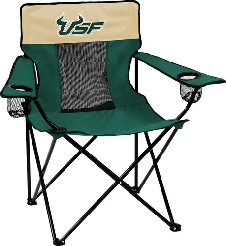 Miniatura 29 de Logo Brands NCAA Georgia Bulldogs Elite Silla Portátil - Silla Premium para Exteriores con Portavasos, Marco de Acero con Recubrimiento en Polvo