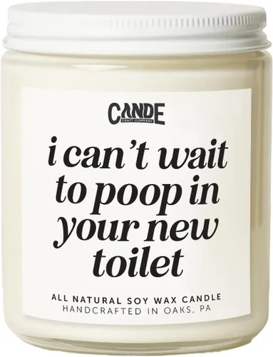 Miniatura 8 de CE Craft - Funny Housewarming Candle - New Home Gifts Ideas - Homeowner - New Apartment - Closing Gifts (Hope Your New Neighbors)