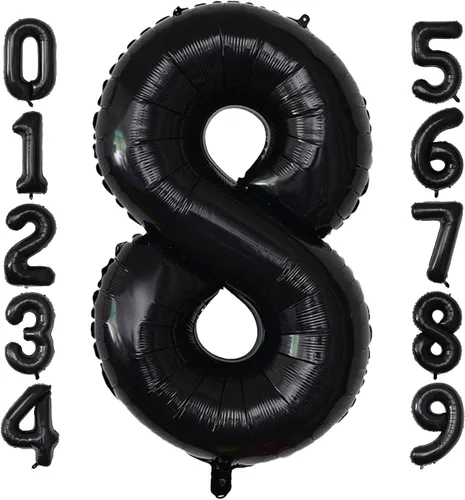 Miniatura 31 de SINBEE Globo dorado del número 10, papel de aluminio Mylar de 40 pulgadas, decoración de fiesta reutilizable para cumpleaños, aniversario, Oro