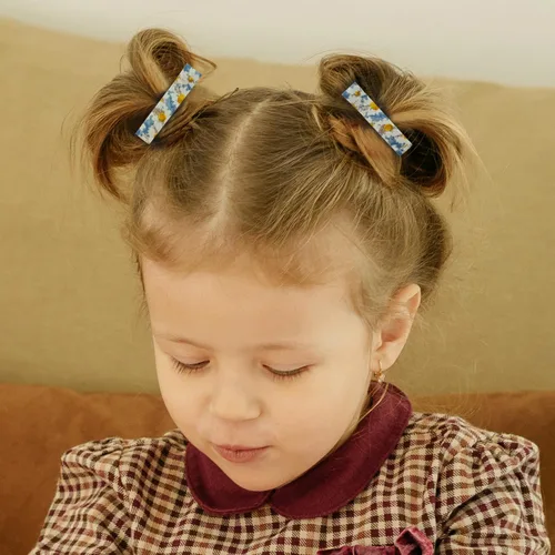Miniatura 3 de 20 pinzas para el pelo de bebé, antideslizantes, totalmente forradas, suaves para niñas y niños pequeños, accesorios para el cabello hechos a mano