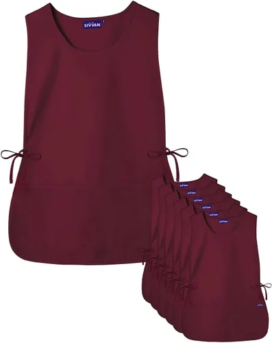 Miniatura 8 de Sivvan Delantal unisex - Delantal Cobbler Paquete de 6 Carbón