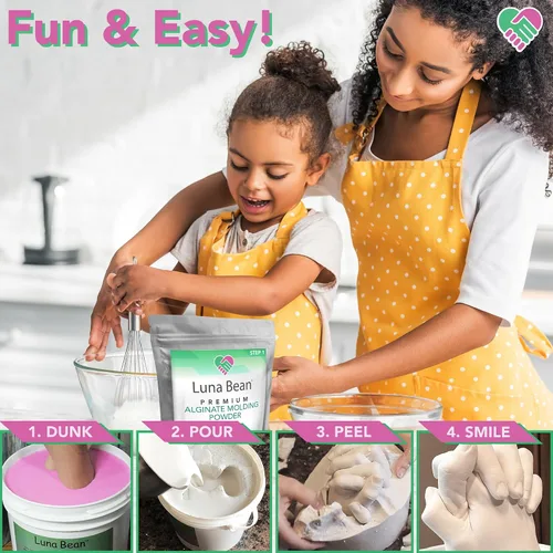 Miniatura 4 de Polvo moldeable de alginato Create-A-Mold para crear distintas formas