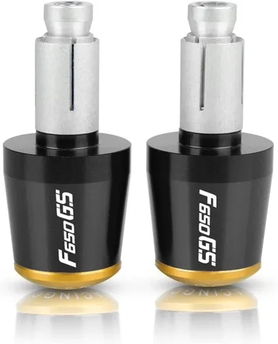 Miniatura 14 de Accesorios de motocicleta 7/8 "0.866 in manillar empuñaduras manillar tapa de extremo para BMW F650GS F 650 GS 2000-2005 2001 2002 2003 2004