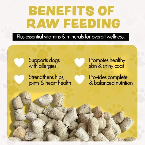 Miniatura 4 de Alimento liofilizado para perros de razas pequeñas y grandes, 6 onzas de carne de res para perros quisquillosos, fabricado en Estados Unidos, sin