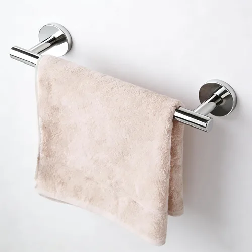 Miniatura 26 de SEIDO Toallero de acero inoxidable 304 para pared de baño, longitud útil de 9.6 pulgadas, barra de toalla de mano dorada cepillada, barra de toalla