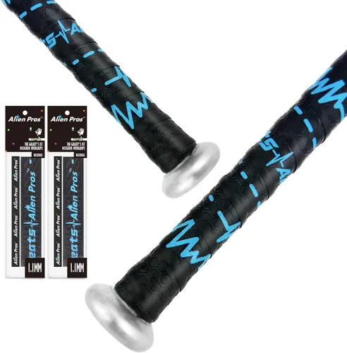 Miniatura 18 de ALIEN PROS - Cinta de agarre para bate de béisbol (2 agarres/4 agarres), 1.1 mm, precortada y sensación Pro – Reemplazo para agarre de bate
