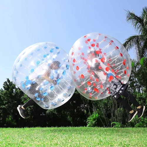 Pelota inflable para adultos y niños, pelotas de fútbol de burbujas, juguete para patio de recreo, pelotas de hámster humano, bolas de zorb para