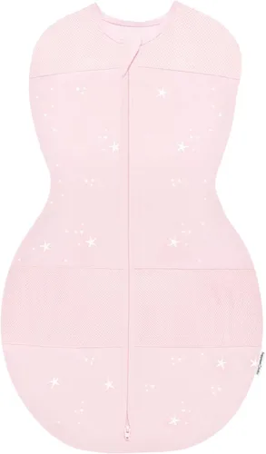 Miniatura 21 de Happiest Baby Sleepea - Manta de 5 segundos, 100 % algodón orgánico, diseñada por médicos que promueve el desarrollo saludable de la cadera, paquete