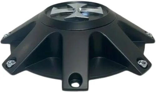 Miniatura 2 de Cali Offroad 9100 Busted Wheel C109100MB Cross Logo Matte Black Tapa central de rueda