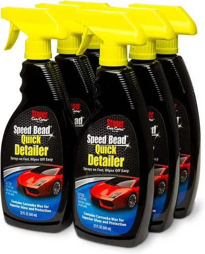 Stoner Car Care 92354-6PK Speed Bead Quick Detailer Spray – Spray de detalle rápido para polvo, manchas y contaminantes ligeros – Mejora el brillo y