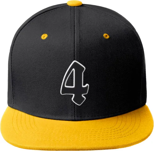 Miniatura 621 de Daxton Gorra clásica con visera de billete plano con letras del alfabeto inglés antiguo de la A a la Z