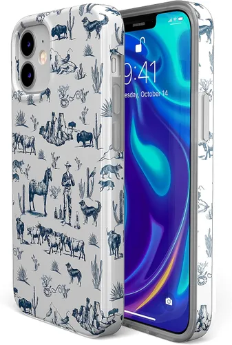 Miniatura 6 de Casely Funda para iPhone 11 Wild West Adventure Funda Desert Western