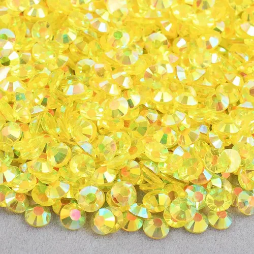 Miniatura 9 de 5000 diamantes de imitación de resina de 0.157 in, diamantes de imitación transparentes con parte trasera plana para manualidades, diamantes de Rosa