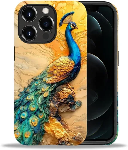 Miniatura 120 de DAIZAG Funda compatible con iPhone 11, hermoso color arena, patrón completo, carcasa rígida híbrida de plástico TPU + funda de protección