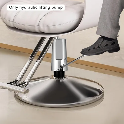 Miniatura 10 de Bomba hidráulica de repuesto para silla de peluquería, altura ajustable, capacidad de peso de 440 libras/440.9 lbs, piezas de bomba hidráulica