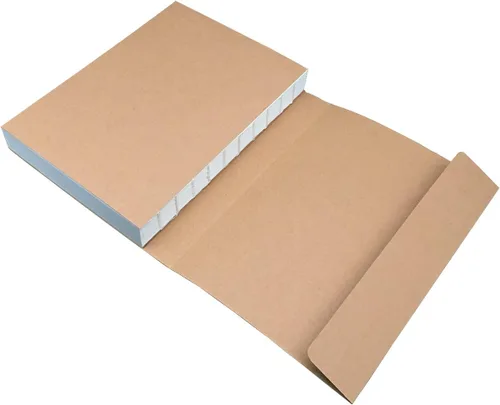 Miniatura 3 de Cuaderno de dibujo y cuaderno de bocetos con tapa de estraza – Juego de 2 libros de bocetos lisos en blanco – papel grueso de 4.41 oz, papel