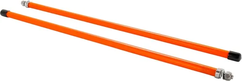Black Boar Camco Kit de marcador de pala quitanieves para ATV/UTV | Cuenta con un color naranja fluorescente de alta visibilidad y está diseñado con
