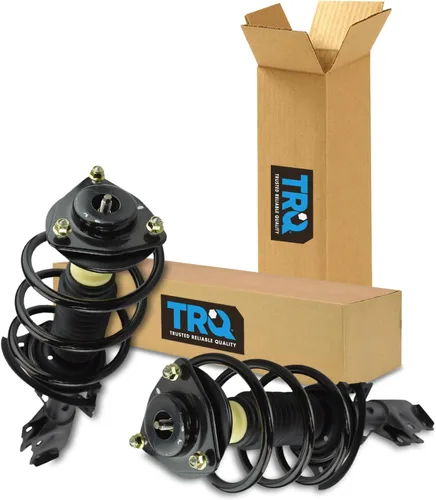 Miniatura 46 de TRQ Conjunto de Amortiguador y Resorte Delantero Cargado con Resorte Helicoidal Pre-ensamblado Compatible con Jeep Cherokee Limited AWD 14-22 Sin