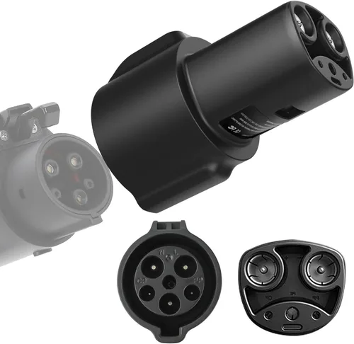 Miniatura 9 de Adaptador NACS a CCS1 EV, adaptador de carga rápida de 500 A/1000 V CC, compatible con vehículos eléctricos CCS1 seleccionados para supercargadores