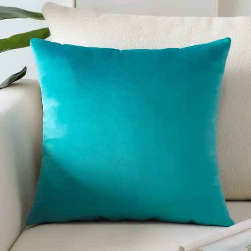 Artscope Fundas de Almohada de Terciopelo de Lujo Súper Suaves Decorativas Cuadradas Fundas de Cojín para Sofá Sillón Dormitorio Decoración de