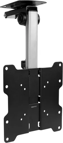 Mount-It! Soporte para TV y monitor abatible y para gabinete y techo para cocinas, RV y espacios pequeños | Para pantallas de 13–37 pulgadas | VESA
