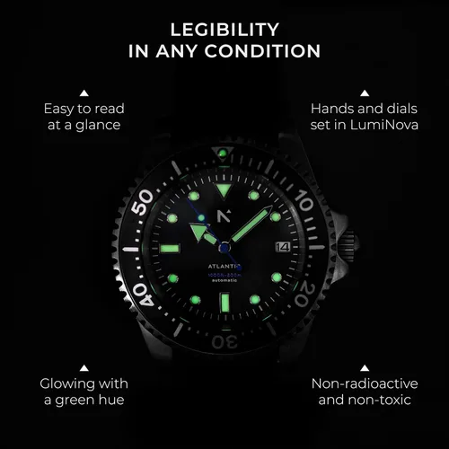 Miniatura 4 de Reloj de buceo Atlántico