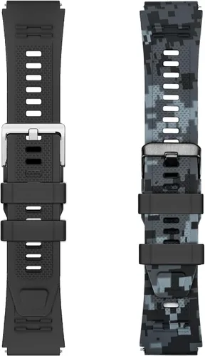 Miniatura 7 de WalkerFit Correa de reloj inteligente de 0.866 in, para CARBINOX Blaze/Edge/Vortex, compatible con AMAZTIM M2/T3/M3 Ultra/M3/T2/M3E, correas