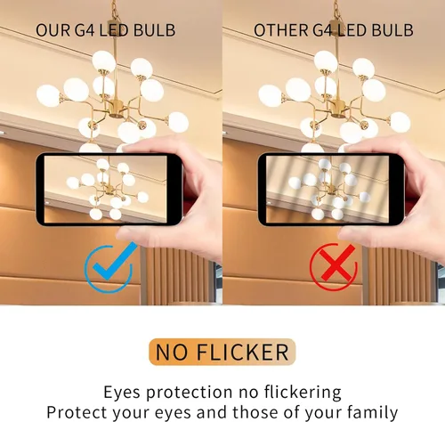Miniatura 6 de I-SHUNFA Bombilla LED G4 CA 120V Blanco Frío Paquete de 10