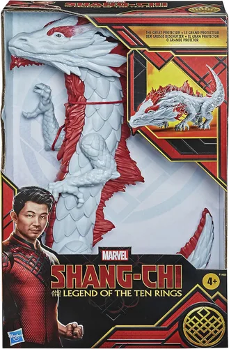 Miniatura 2 de Hasbro Marvel Shang-Chi y la leyenda de los diez anillos El gran protector figura del dragón, juguete de acción para niños a partir de 4 años