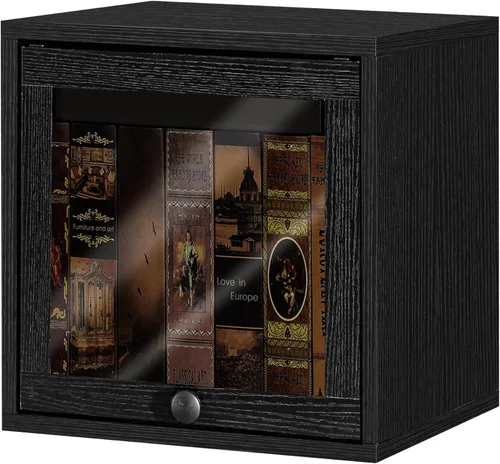 Miniatura 10 de FUSUNBAO Organizador Mágico de Almacenamiento en Cubos DIY Apilables para Casa, Libros, Ropa, Juguetes - Sistema de Almacenamiento Modular de Roble
