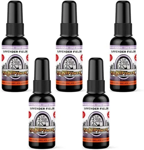Miniatura 20 de BluntPower (niebla de bambú, paquete de 3) - Eliminador de olores concentrado y aceite difusor - Desodorizador de habitación, eliminador de olores