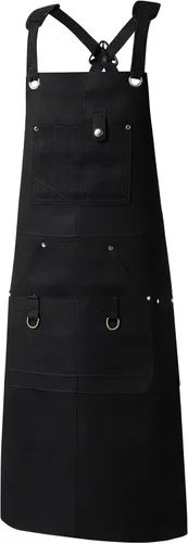 Miniatura 2 de Delantal funcional de múltiples bolsillos retardante e impermeable para carpintería al aire libre, electricista, parrilla, cocina, unisex