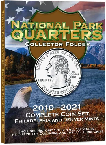 Miniatura 10 de H.E. Harris & Co. US Washington Quarter Carpeta de monedas de cuatro volúmenes 1932 – 1998# 2688.2689.2690.2691 Conjunto de cuatro volúmenes