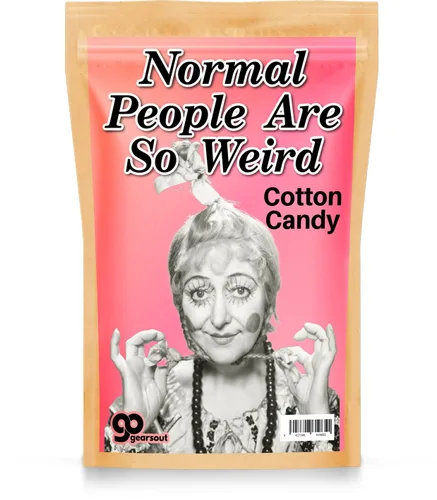 Miniatura 6 de Normal People are Weird Gourmet Cotton Candy – Divertido regalo para el Día de la Madre – Ideas de regalo para el Día del Padre – Hecho
