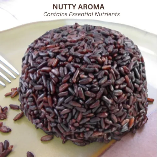 Miniatura 5 de Arroz orgánico de Riceberry – Arroz de jazmín negro tailandés morado – Frescura de primera calidad – Cosecha pequeña directamente de nuestra granja