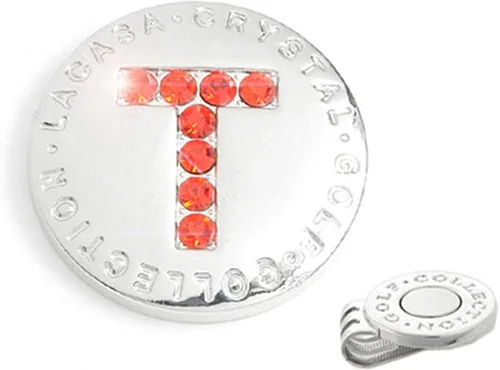 Miniatura 2 de Elixir Golf Crystal - Marcador para pelotas de golf con clip para sombrero, inicial A