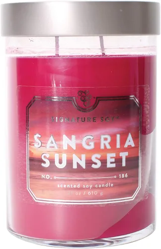 Miniatura 46 de Signature Soy Vela perfumada con tapa de roble de vainilla en tarro grande Roble Vain