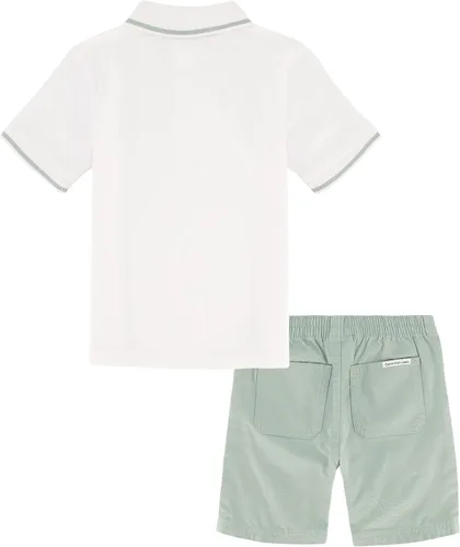 Miniatura 2 de Calvin Klein Conjunto corto de 2 piezas para bebé niño