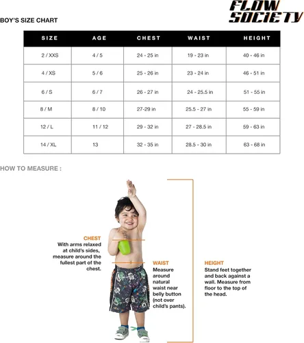 Miniatura 8 de Flow Society Home Run - Pantalones cortos deportivos para niños, pantalones cortos deportivos para gimnasio
