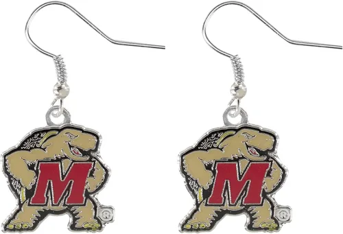 Miniatura 16 de aminco NCAA Pendientes colgantes con logo de la NCAA para adultos unisex