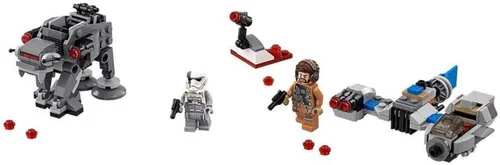 Miniatura 4 de Juego LEGO Star Wars Microfighters: Speeder Esquiador vs. Caminante de la Primera Orden 75195